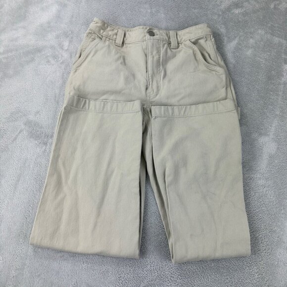 TNA Greenwich Pant Tan Straight Leg Pants Women’s Size 4 US - Picture 10 of 12